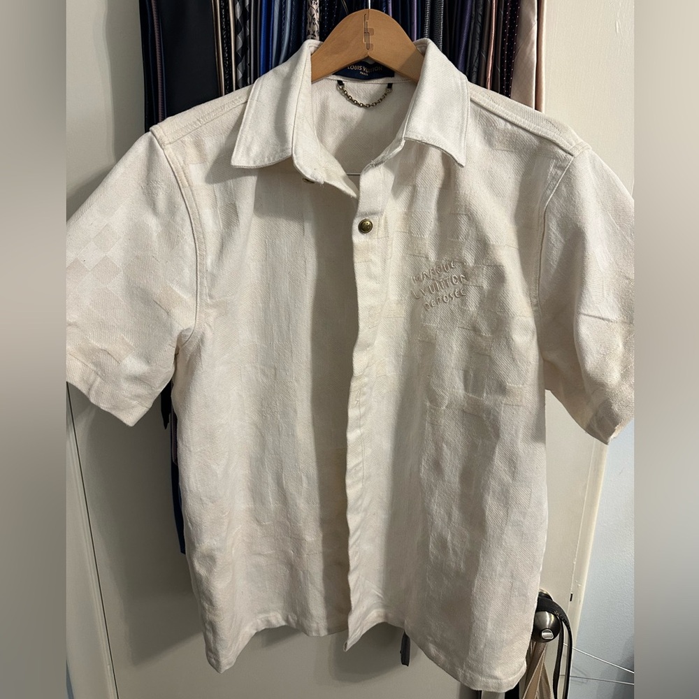 Louis Vuitton Damier Denim Overshirt
